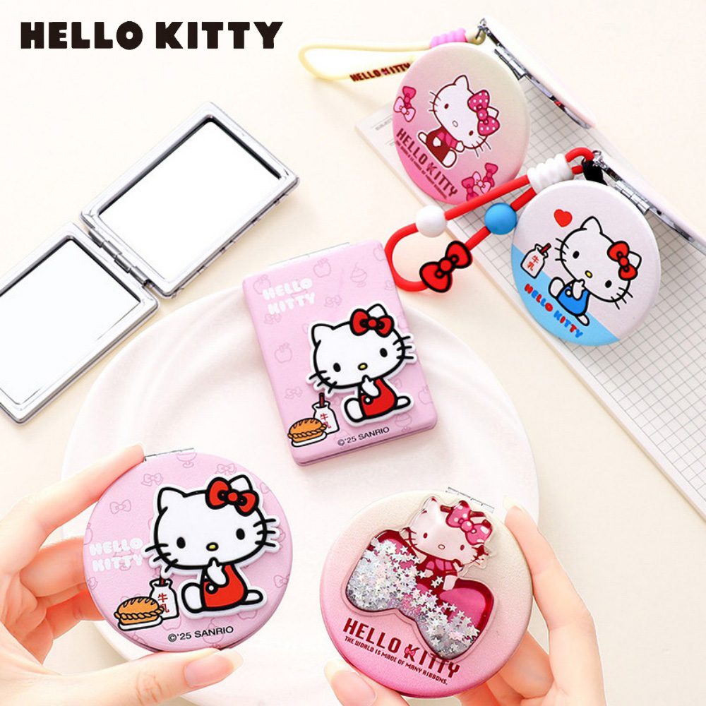 Travel Accessories For Japan - Оригинальное складное зеркало Sanrio Hello Kitty