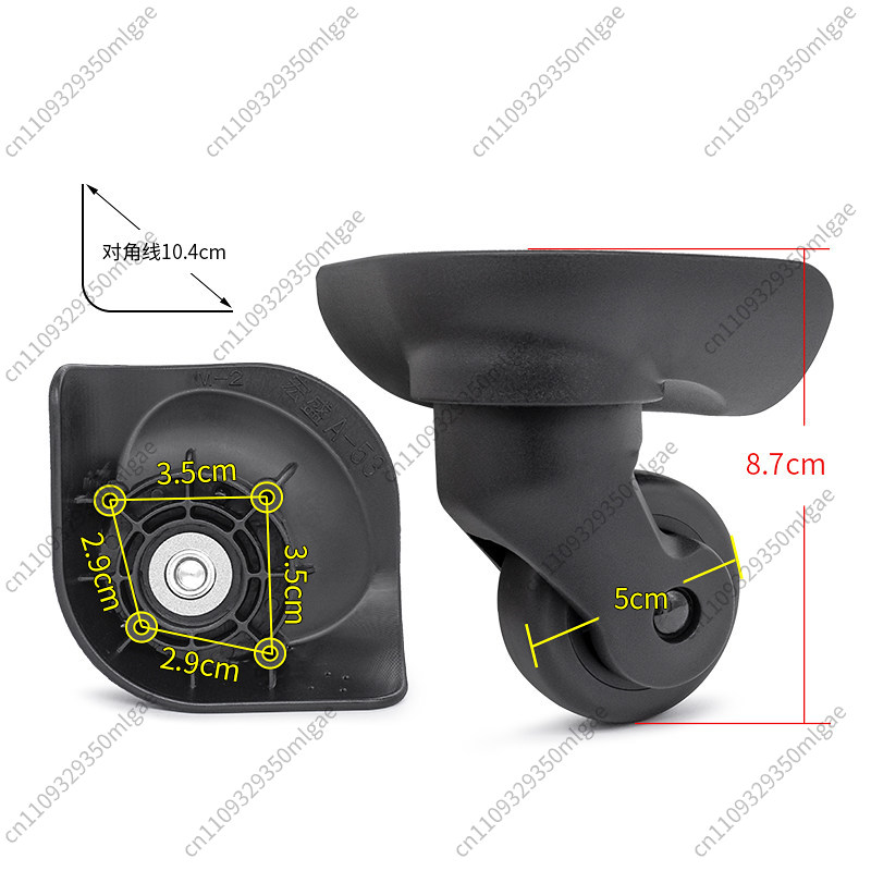 Luggage Wheel Replacement - Универсальные колеса TS50 для замены на