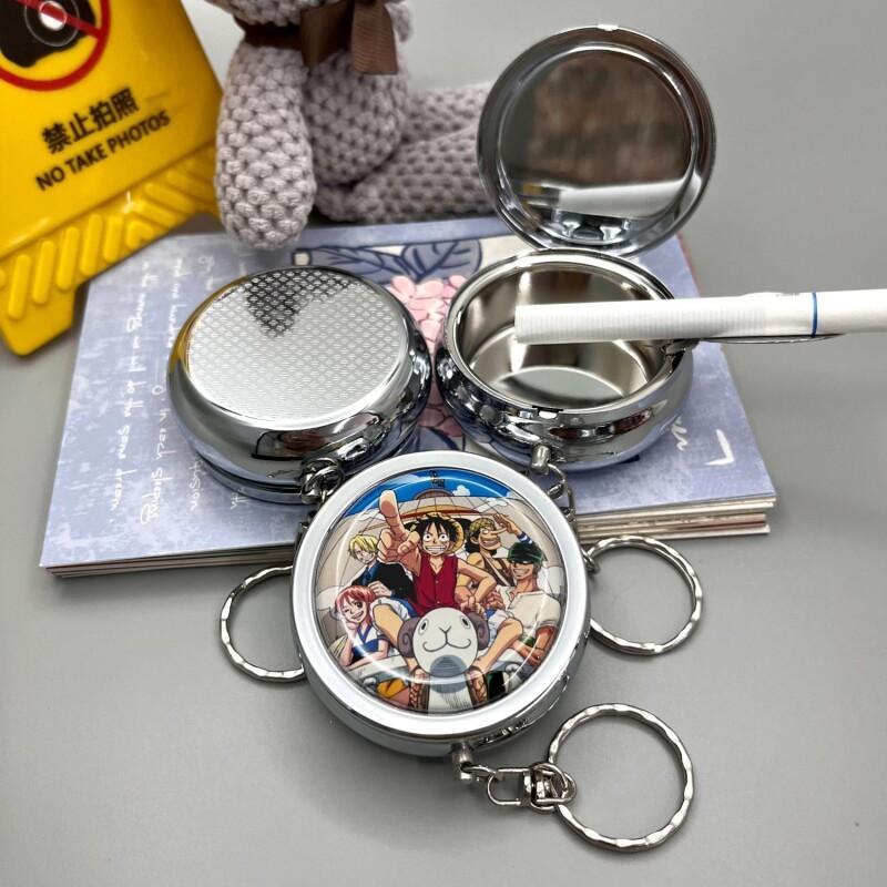 Travel Accessories For Japan - Металлическая портативная пепельница-портсигар BANDAI One Piece