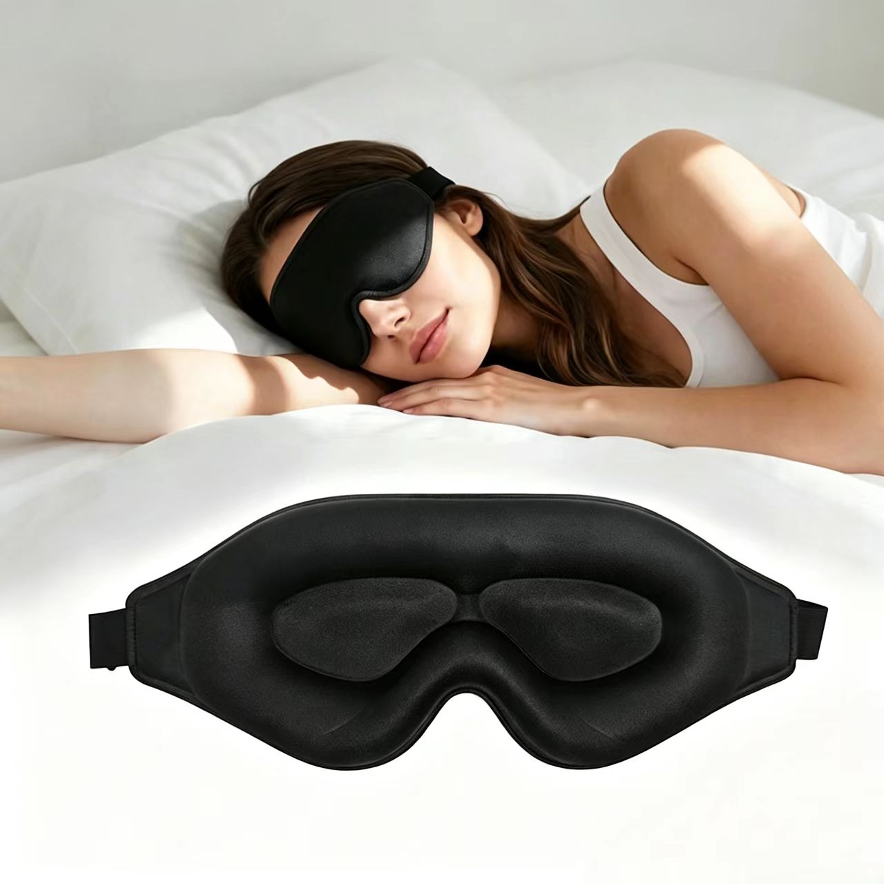 Eye Mask Sleep Travel - 3D-маска для глаз, удобная и дышащая