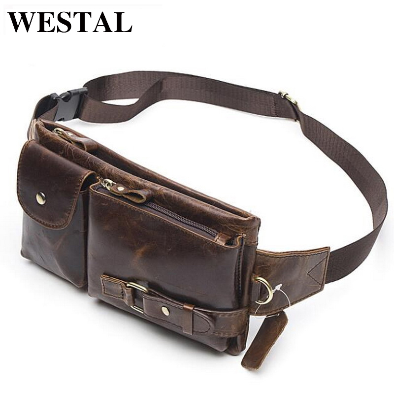 Travel Accessories Leather - WESTAL сумка на пояс мужская Винтаж