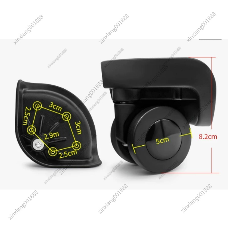 Luggage Wheel Replacement - Запасные колеса для чемоданов DISSONA, универсальные