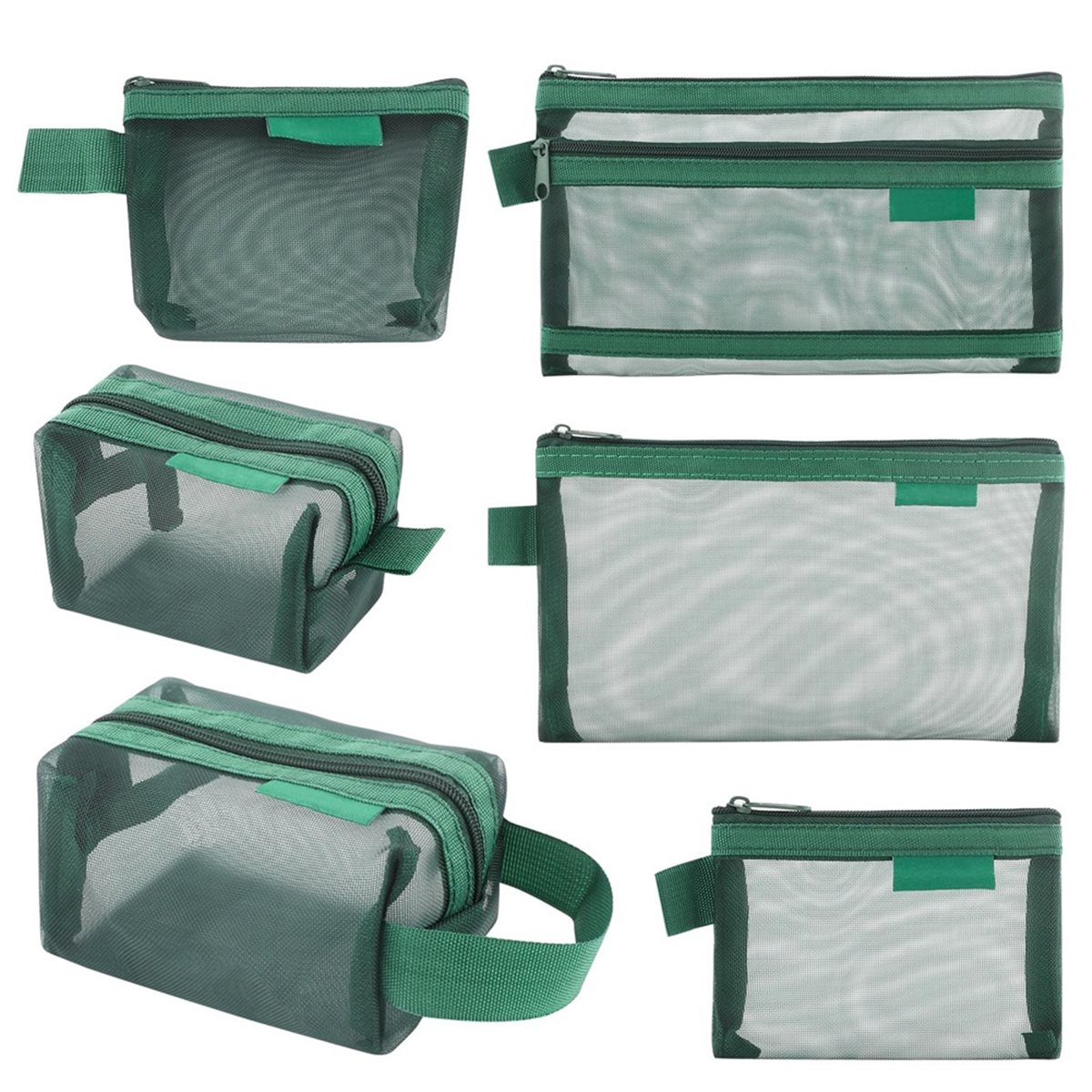 Travel Accessories To Buy - 【TODAY-BUY】~@ 6 прозрачных сетчатых сумок для