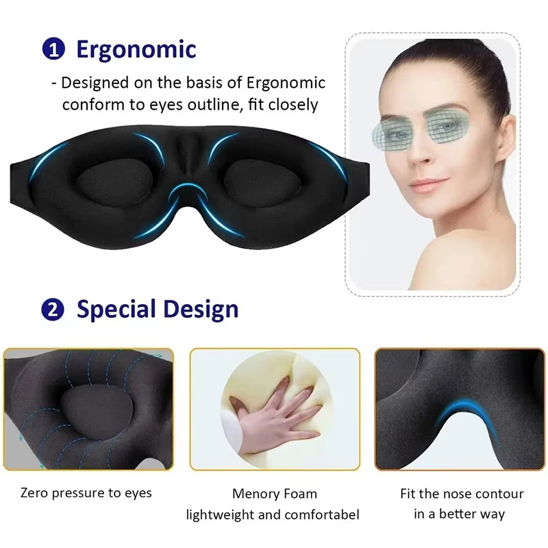Маска для сна для тех, кто спи – обзор и цена Eye Mask Sleep Travel