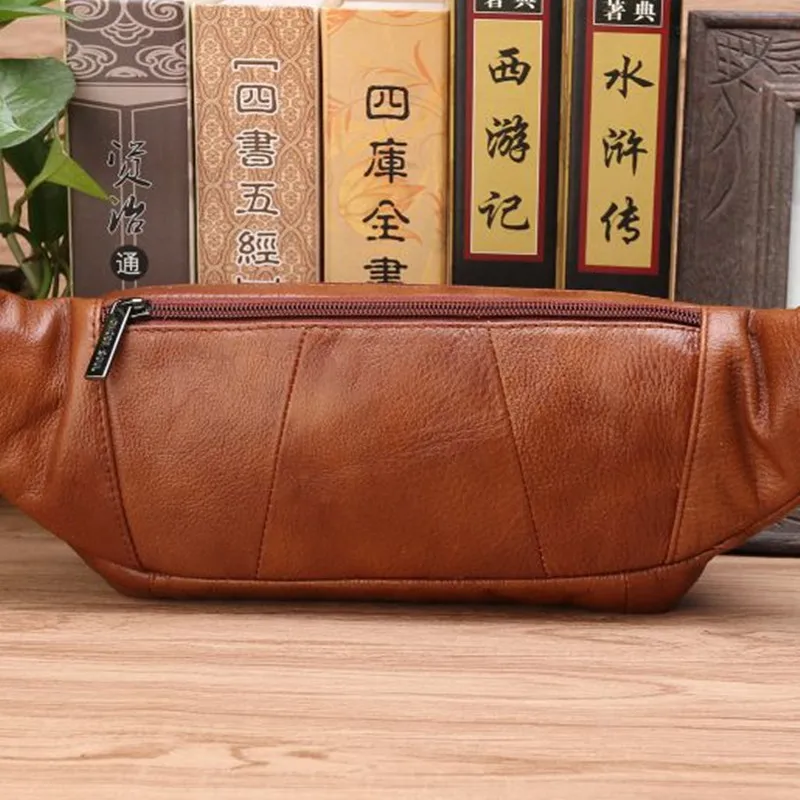 Мужская поясная сумка из натур – обзор и цена Travel Accessories Leather