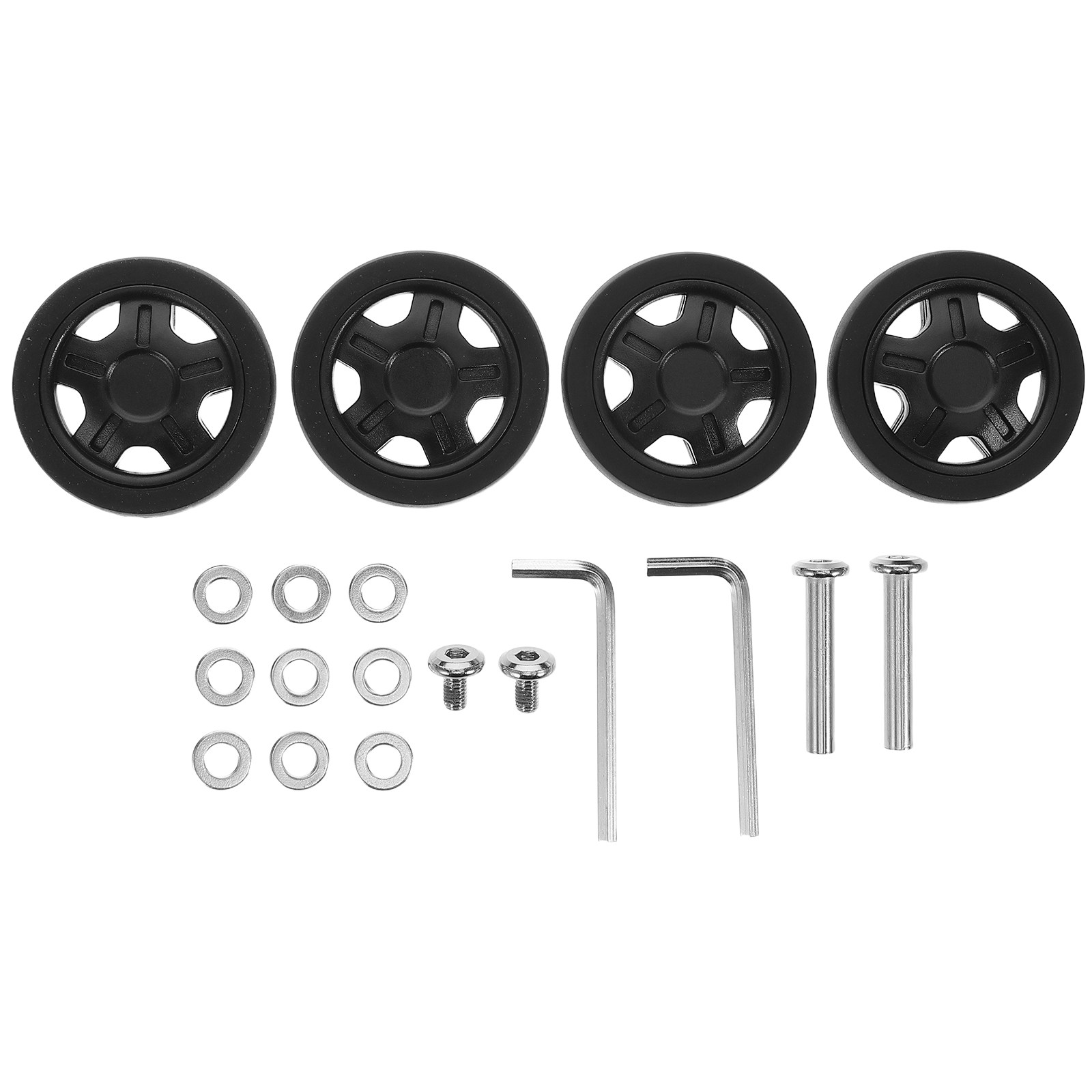 Комплект из 4 универсальных ко – обзор и цена Luggage Wheel Replacement
