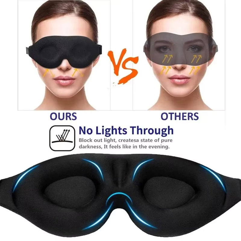 Маска для сна 3D, супермягкая, – обзор и цена Eye Mask Sleep Travel