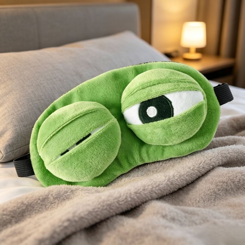 Забавная 3D-маска для сна в ви – обзор и цена Eye Mask Sleep Travel