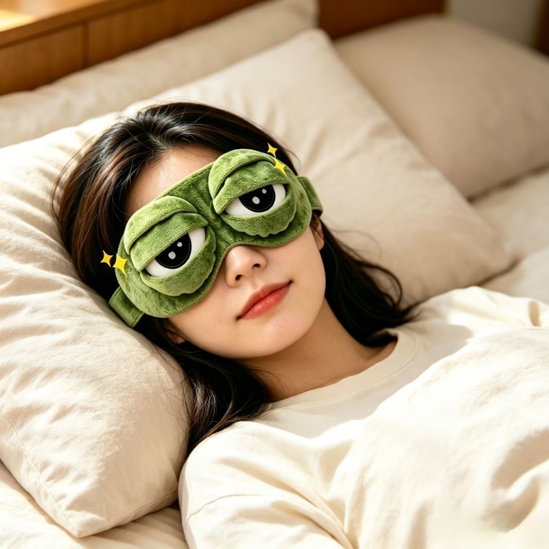 Забавная 3D-маска для сна в ви – обзор и цена Eye Mask Sleep Travel