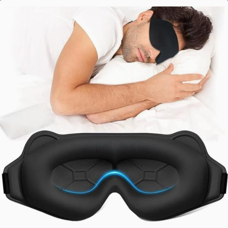 3D маска для сна, блокирующая  – обзор и цена Eye Mask Sleep Travel