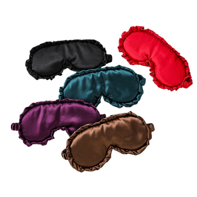 Модная однотонная маска для гл – обзор и цена Eye Mask Sleep Travel