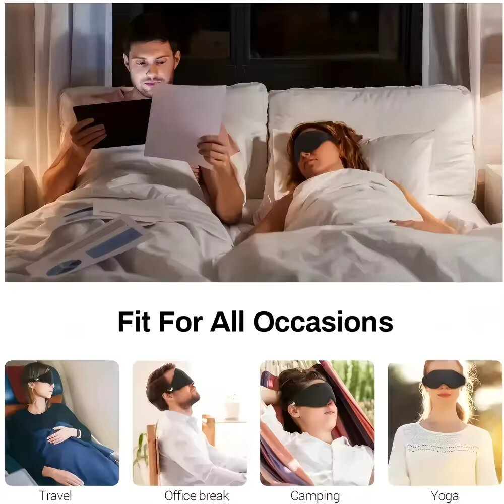 3D-маска для глаз, удобная и д – обзор и цена Eye Mask Sleep Travel