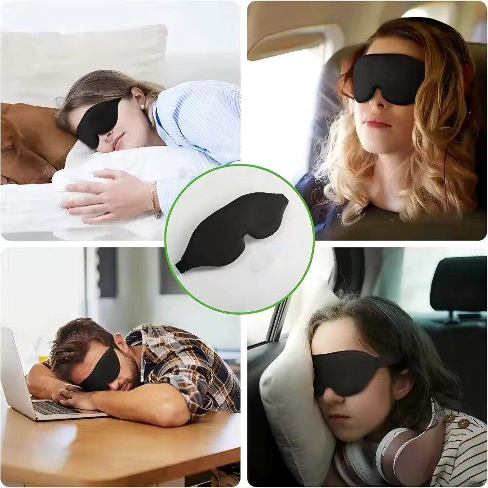 3D-маска для глаз, удобная и д – обзор и цена Eye Mask Sleep Travel