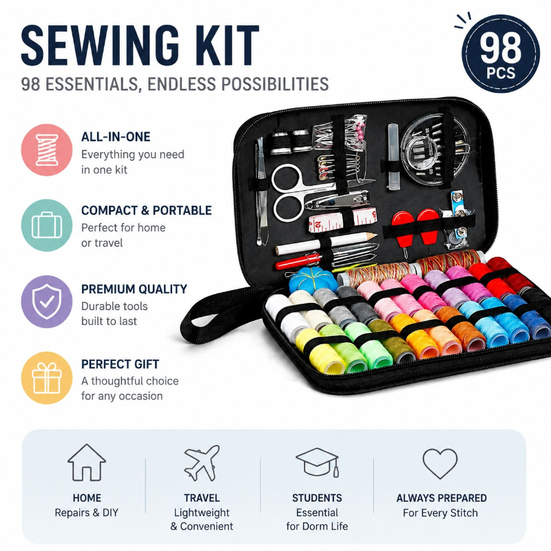 Набор для шитья и рукоделия из – обзор и цена Travel Accessories To Sew