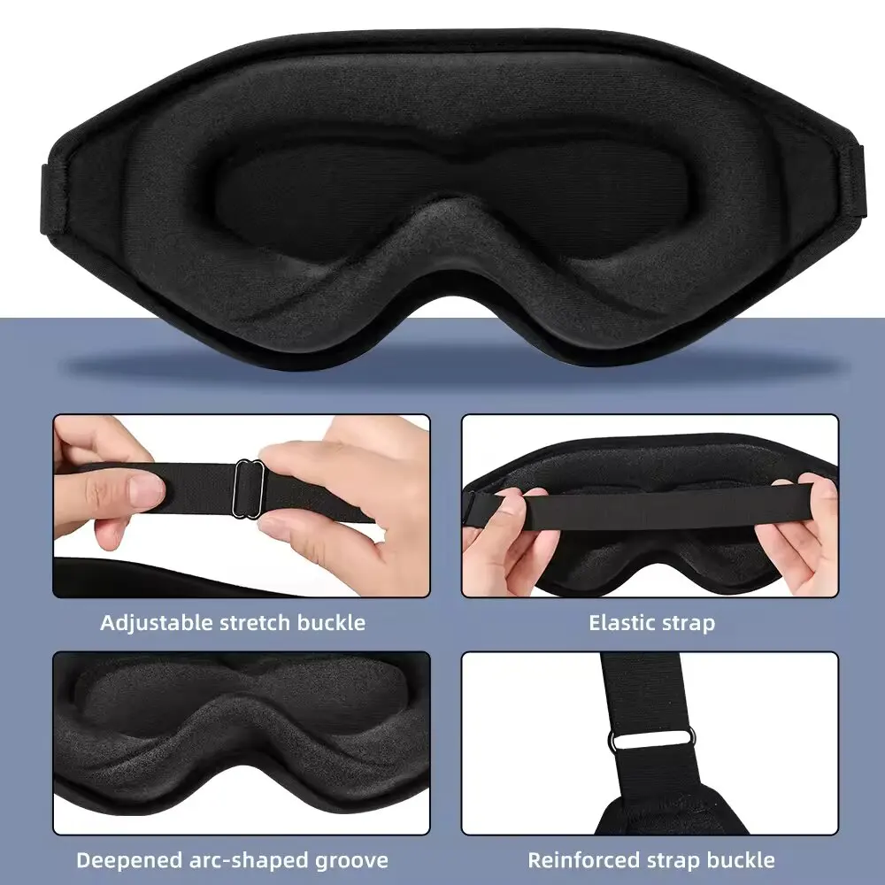 Новая 3D-маска для сна, стерео – обзор и цена Eye Mask Sleep Travel