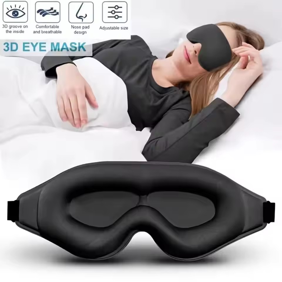 3D-маска для глаз, удобная и д – обзор и цена Eye Mask Sleep Travel