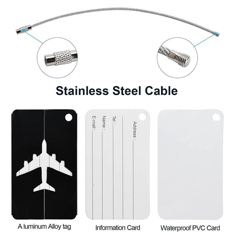 Алюминиевые бирки для багажа д – обзор и цена Travel Accessories Gear