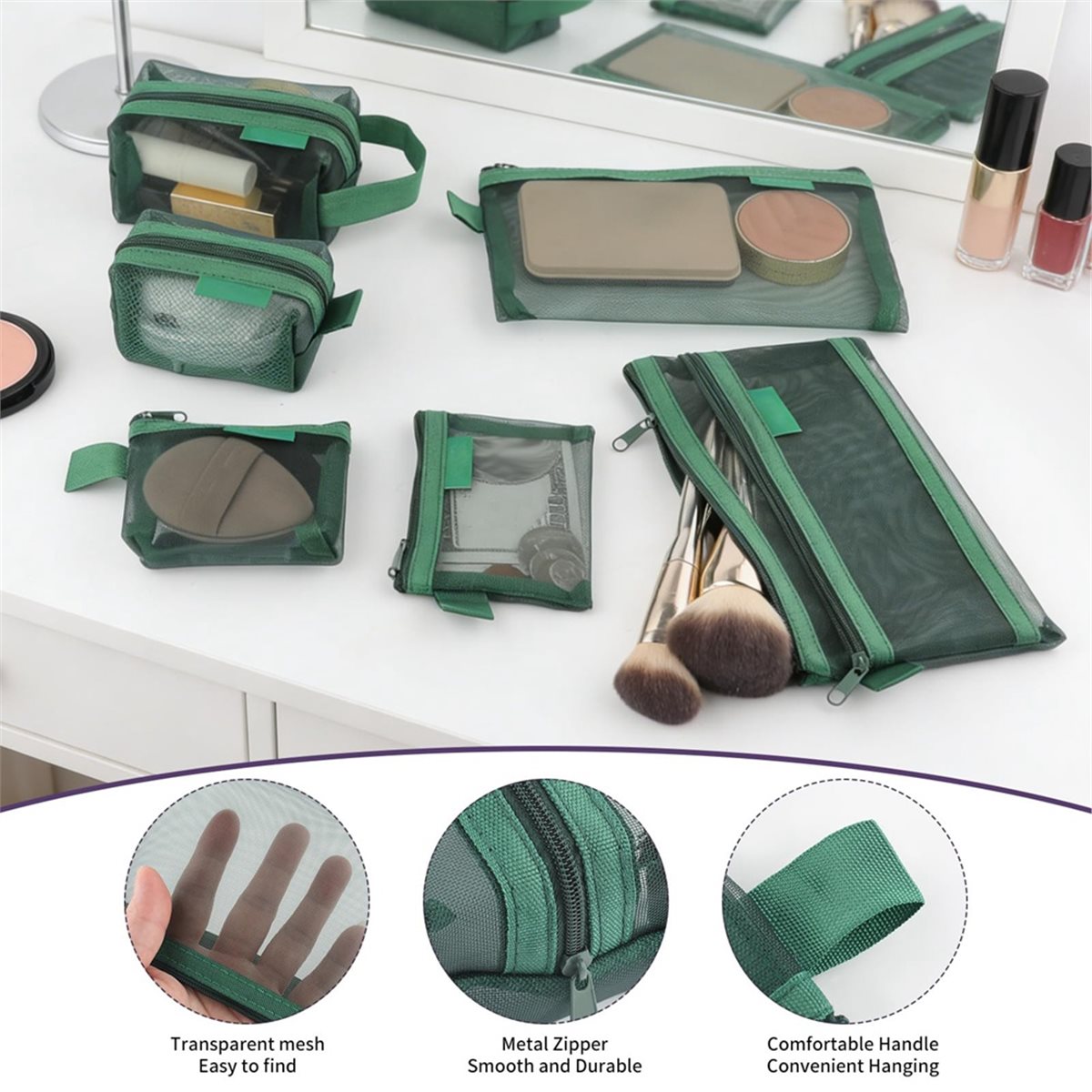【TODAY-BUY】~@ 6 прозрачных сет – обзор и цена Travel Accessories To Buy