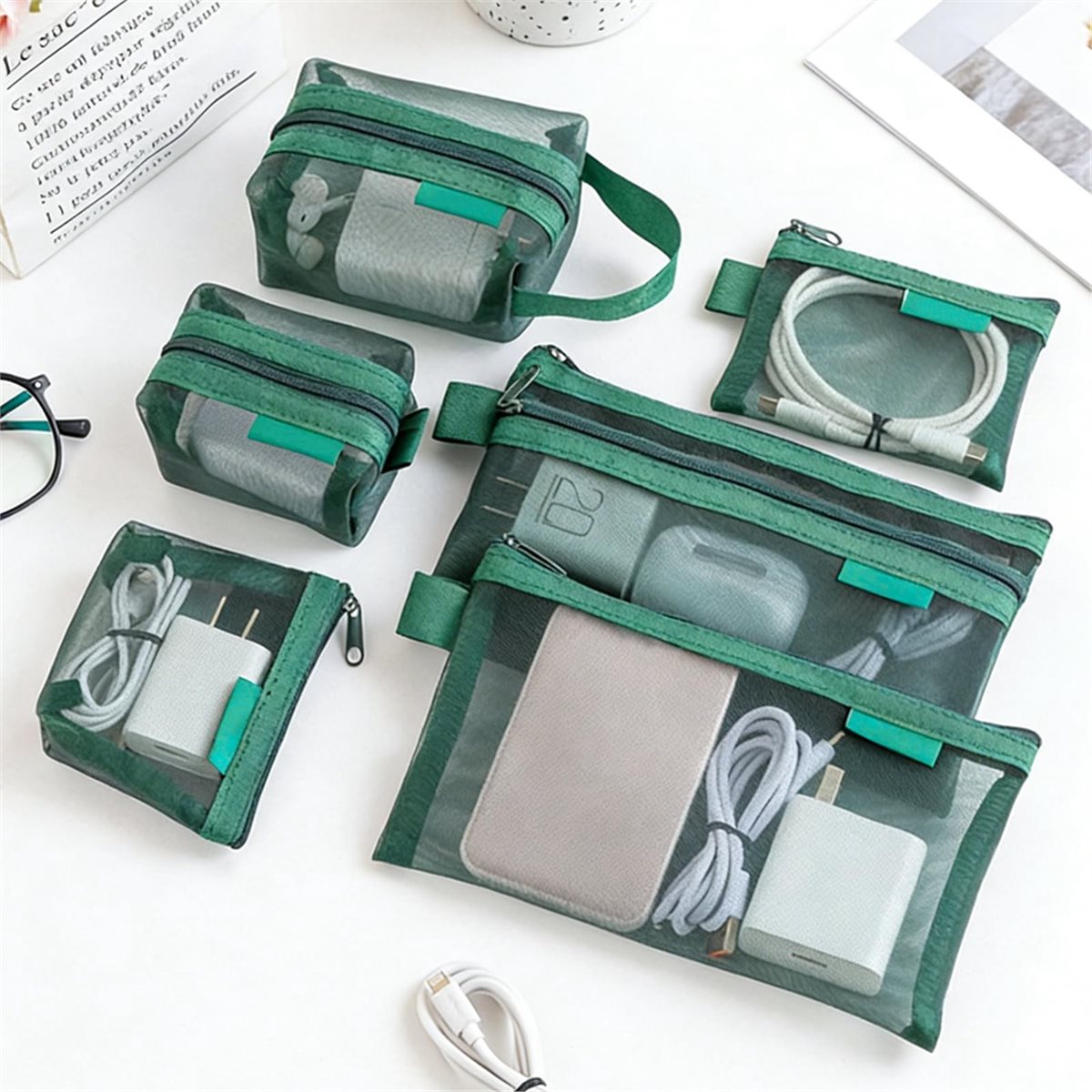 【TODAY-BUY】~@ 6 прозрачных сет – обзор и цена Travel Accessories To Buy
